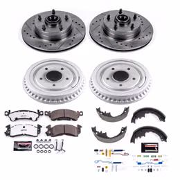 PWR-K15024DK-26, PowerStop Z26 Street Warrior Brake Upgrade Kits K15024DK-26 in UAE, Dubai. Condition - new. Price 2,450 AED. Photo, seller contacts | AUTO.AE