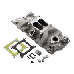 SUM-226061, Summit Racing™ Cast Aluminum SBC Intake Manifold for 1987-1995 Chevy 305, 350 SUM-226061 in UAE, Dubai. Condition - new. Price 890 AED. Photo, seller contacts | AUTO.AE