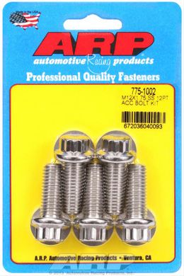 ARP-775-1002, ARP Stainless Steel Bolts 775-1002 в ОАЭ, Дубай. Состояние - новое. Цена 210 AED. Фото, контакты продавца | AUTO.AE