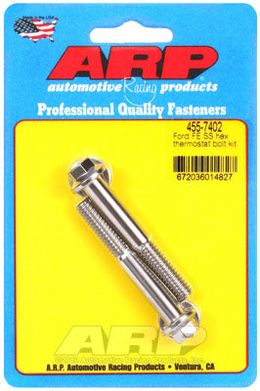 455-7402, ARP 455-7402 Thermostat Housing Bolt Kit for Ford Big Block FE. SS. hex in UAE, Dubai. Condition - new. Price 180 AED. Photo, seller contacts | AUTO.AE