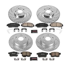 PWR-K5391, PowerStop Z23 Evolution Sport Brake Upgrade Kits for 2011-2012 ACCORD, 2011-2014 TSX - K5391 في الإمارات, دبي. Condition - new. Price 1,500 AED. Photo, seller contacts | AUTO.AE