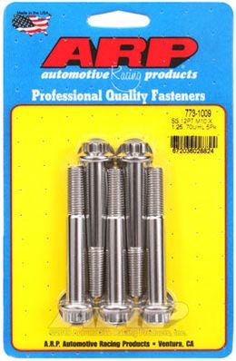 773-1009, ARP 773-1009 Metric Thread Bolt Kit M10 x 1.25 x 70 12pt SS bolts в ОАЭ, Дубай. Состояние - новое. Цена 300 AED. Фото, контакты продавца | AUTO.AE