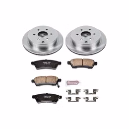 PWR-KOE4621, PowerStop Z17 Evolution Plus Stock Replacement Brake Kits for 2009-2012 EQUATOR, 2005-2024 FRONTIER, 2005-2015 XTERRA - KOE4621 in UAE, Dubai. Condition - new. Price 580 AED. Photo, seller contacts | AUTO.AE