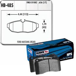 HWK-HB485F-656, Hawk Performance HPS Brake Pads for 2005-2014 MUSTANG - HB485F.656 in UAE, Dubai. Condition - new. Price 780 AED. Photo, seller contacts | AUTO.AE