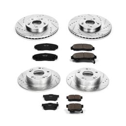PWR-K2297, PowerStop Z23 Evolution Sport Brake Upgrade Kits for 2003-2007 ACCORD, 2004-2008 TSX - K2297 in UAE, Dubai. Condition - new. Price 1,610 AED. Photo, seller contacts | AUTO.AE