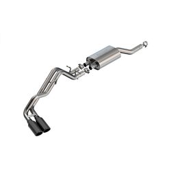 140975BC, BORLA 140975BC Cat-Back Exhaust System 2.25", 2.75", S-Type (4.0" RD x 12.00" Black Chrome Tips) for FORD Ranger XL / XLT / Lariat 2.3L 2024 in UAE, Dubai. Condition - new. Price 5,000 AED. Photo, seller contacts | AUTO.AE