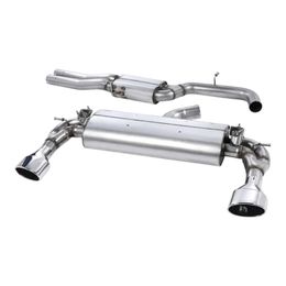 SSXAU970, MILLTEK SSXAU970 Cat-Back Exhaust, 3.15" (Polished Trims) for AUDI RS3 Sportback (8V) 2015–2017 в ОАЭ, Дубай. Состояние - новое. Цена 15 620 AED. Фото, контакты продавца | AUTO.AE