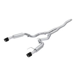 S72753CF, MBRP S72753CF Cat-Back 3" Armor Pro (T304 Stainless Steel / Dual with Carbon Tips) for FORD Mustang 2.3 EcoBoost 2019- في الإمارات, دبي. Condition - new. Price 7,090 AED. Photo, seller contacts | AUTO.AE