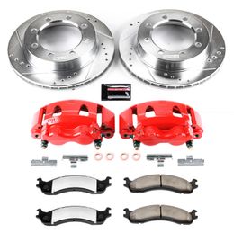 PWR-KC5089-36, PowerStop Z36 Truck and Tow Brake Upgrade Kits with Calipers for 1995-1999 F-250, 1997 F-250 HD, 1995-1997 F-350 - KC5089-36 в ОАЭ, Дубай. Состояние - новое. Цена 3 220 AED. Фото, контакты продавца | AUTO.AE