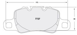 7727.11.18.44, PFC 7727.11.18.44 Rear Brake Pads 11 CMPD 18mm PORSCHE 992 GT3 / 991 GT3-Turbo - Cayman GT4 في الإمارات, دبي. Condition - new. Price 3,060 AED. Photo, seller contacts | AUTO.AE
