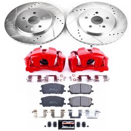 PWR-KC196, PowerStop Z23 Evolution Sport Brake Upgrade Kits with Calipers for 2004-2006 RX330, 2007-2009 RX350 - KC196 в ОАЭ, Дубай. Состояние - новое. Цена 2 280 AED. Фото, контакты продавца | AUTO.AE
