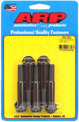 645-2500, ARP 645-2500 SAE Bolt Kit 7/16-14 X 2.500 12pt 1/2 wrenching black oxide bolts в ОАЭ, Дубай. Состояние - новое. Цена 230 AED. Фото, контакты продавца | AUTO.AE