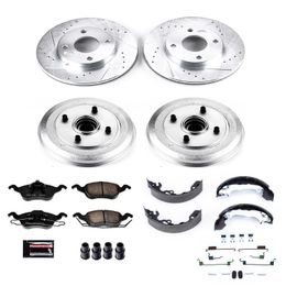 PWR-K15191DK, PowerStop Z23 Evolution Sport Disc and Drum Brake Upgrade Kits for 2000-2004 FOCUS - K15191DK в ОАЭ, Дубай. Состояние - новое. Цена 1 960 AED. Фото, контакты продавца | AUTO.AE