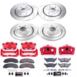 PWR-KC6268, PowerStop Z23 Evolution Sport Brake Upgrade Kits with Calipers for 2012-2018 F-150 - KC6268 في الإمارات, دبي. Condition - new. Price 5,640 AED. Photo, seller contacts | AUTO.AE