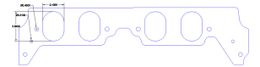 FOG-8287-2, Flatout Gaskets Intake Gaskets 8287.2 في الإمارات, دبي. Condition - new. Price 280 AED. Photo, seller contacts | AUTO.AE
