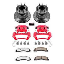 PWR-KC2907-36, PowerStop Z36 Truck and Tow Brake Upgrade Kits with Calipers for 1999-2002 F-350 SUPER DUTY - KC2907-36 في الإمارات, دبي. Condition - new. Price 4,570 AED. Photo, seller contacts | AUTO.AE