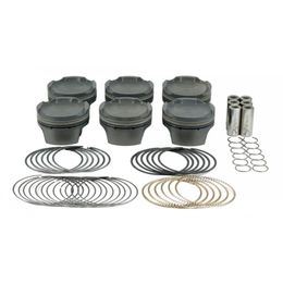 930000145T, MAHLE 930000145T Piston Kit with TBC (87.50mm x 32.3mm CH, 91.0mm stroke, 139mm rod, 21mm pin, -9.2cc, 357g, 12.5CR, 2618) for BMW M3 (E46) S54B32 3.2L в ОАЭ, Дубай. Состояние - новое. Цена 5 390 AED. Фото, контакты продавца | AUTO.AE
