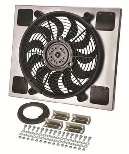 DER-16817, 14 Inch 2,100 CFM Derale High-Output Single RAD Fan and Shroud Kit 16817 в ОАЭ, Дубай. Состояние - новое. Цена ⁦1 790 AED⁩. Фото, контакты продавца | AUTO.AE