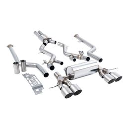 SSXBM1313, MILLTEK SSXBM1313 Cat-Back Exhaust, 3" (Brushed Titanium GT-115 Trims) for BMW M2 (G87) Non-OPF/GPF في الإمارات, دبي. Condition - new. Price 26,080 AED. Photo, seller contacts | AUTO.AE