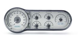 DAK-VHX-53C-S-W, Dakota Digital VHX Series Direct-Fit Analog Gauge Systems for 1953-1954 BEL AIR, ONE-FIFTY SERIES, TWO-TEN SERIES - VHX-53C-S-W in UAE, Dubai. Condition - new. Price 4,520 AED. Photo, seller contacts | AUTO.AE