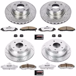 PWR-K2893-26, PowerStop Z26 Street Warrior Brake Upgrade Kits for 2005-2006 GTO - K2893-26 in UAE, Dubai. Condition - new. Price 3,150 AED. Photo, seller contacts | AUTO.AE