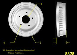 BEN-PDR0274, Bendix Brakes Brake Drums PDR0274 in UAE, Dubai. Condition - new. Price 360 AED. Photo, seller contacts | AUTO.AE