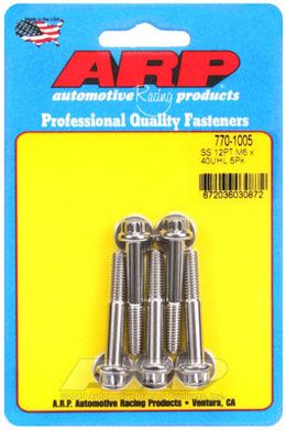 770-1005, ARP 770-1005 Metric Thread Bolt Kit M6 x 1.00 x 40 12pt SS bolts в ОАЭ, Дубай. Состояние - новое. Цена 240 AED. Фото, контакты продавца | AUTO.AE