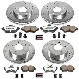 PWR-K1300-26, PowerStop Z26 Street Warrior Brake Upgrade Kits for 1994-1998 MUSTANG - K1300-26 في الإمارات, دبي. Condition - new. Price 1,990 AED. Photo, seller contacts | AUTO.AE