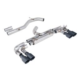 SSXVW714, MILLTEK SSXVW714 Cat-Back Exhaust, 3.15" (Cerakote Black GT-100 Trims) for VW Golf R (MK7) в ОАЭ, Дубай. Состояние - новое. Цена 10 580 AED. Фото, контакты продавца | AUTO.AE