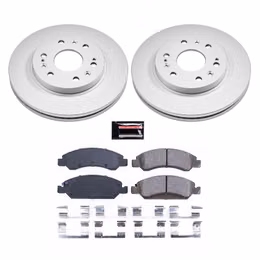 PWR-CRK2069, PowerStop Z17 Evolution Plus GEOMET Coated Brake Kits CRK2069 в ОАЭ, Дубай. Состояние - новое. Цена 1 050 AED. Фото, контакты продавца | AUTO.AE