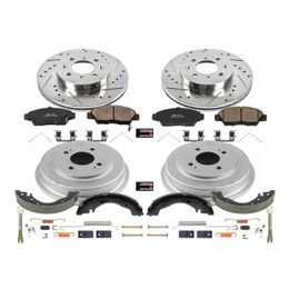 PWR-K15245DK, PowerStop Z23 Evolution Sport Disc and Drum Brake Upgrade Kits for 2009-2014 FIT - K15245DK في الإمارات, دبي. Condition - new. Price 1,450 AED. Photo, seller contacts | AUTO.AE