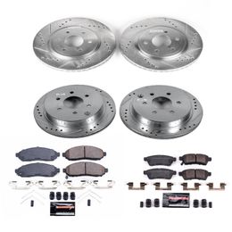 PWR-K8358, PowerStop Z23 Evolution Sport Brake Upgrade Kits for 2016-2024 FRONTIER - K8358 в ОАЭ, Дубай. Состояние - новое. Цена 1 670 AED. Фото, контакты продавца | AUTO.AE