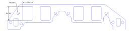 FOG-8279-3, Flatout Gaskets Intake Gaskets 8279.3 في الإمارات, دبي. Condition - new. Price 230 AED. Photo, seller contacts | AUTO.AE