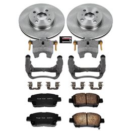PWR-KCOE821, PowerStop Z17 Evolution Plus Stock Replacement Brake Kits with Calipers for 2001-2005 ECHO, 2000-2005 MR2 SPYDER - KCOE821 في الإمارات, دبي. Condition - new. Price 1,080 AED. Photo, seller contacts | AUTO.AE