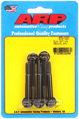 670-1007, ARP 670-1007 Metric Thread Bolt Kit M6 x 1.00 x 50 12pt black oxide bolts in UAE, Dubai. Condition - new. Price 220 AED. Photo, seller contacts | AUTO.AE