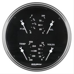 ATM-1710, AutoMeter Old Tyme Black Series Analog Gauge Kits 1710 في الإمارات, دبي. Condition - new. Price ⁦1,080 AED⁩. Photo, seller contacts | AUTO.AE