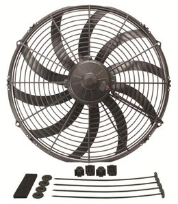 DER-16116, 16 Inch 2,024 CFM Derale High-Output Curved Blade Fan 16116 в ОАЭ, Дубай. Состояние - новое. Цена ⁦1 050 AED⁩. Фото, контакты продавца | AUTO.AE