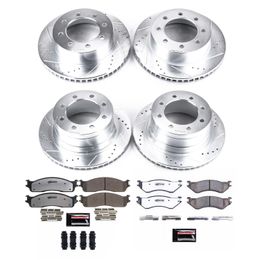 PWR-K5468-36, PowerStop Z36 Truck and Tow Brake Upgrade Kits for 2003-2008 RAM 3500, RAM 2500, 2006-2008 RAM 1500 - K5468-36 في الإمارات, دبي. Condition - new. Price 3,940 AED. Photo, seller contacts | AUTO.AE