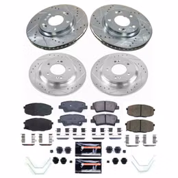 PWR-K9140, PowerStop Z23 Evolution Sport Brake Upgrade Kits for 2022-2023 FORTE - K9140 في الإمارات, دبي. Condition - new. Price 1,450 AED. Photo, seller contacts | AUTO.AE