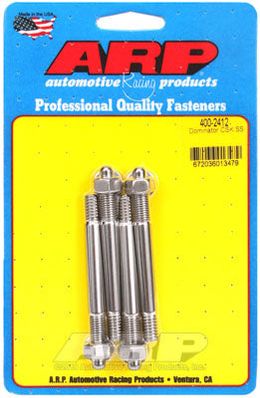 400-2412, ARP 400-2412 Carburetor Stud Kit Dominator with 1/2" or 1" spacer. SS. hex в ОАЭ, Дубай. Состояние - новое. Цена 250 AED. Фото, контакты продавца | AUTO.AE