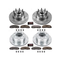 PWR-K6820-36, PowerStop Z36 Truck and Tow Brake Upgrade Kits for 2012-2022 F-250 SUPER DUTY, 2013-2022 F-350 SUPER DUTY - K6820-36 في الإمارات, دبي. Condition - new. Price 6,160 AED. Photo, seller contacts | AUTO.AE