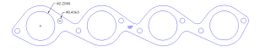FOG-7286C, Flatout Gaskets Amored RCC Header Gaskets 7286C في الإمارات, دبي. Condition - new. Price 370 AED. Photo, seller contacts | AUTO.AE