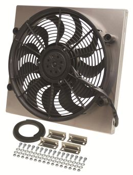 DER-16818, 17 Inch 2,400 CFM Derale High-Output Single RAD Fan and Shroud Kit 16818 в ОАЭ, Дубай. Состояние - новое. Цена ⁦1 790 AED⁩. Фото, контакты продавца | AUTO.AE