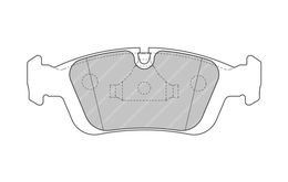 FCP1300H, FERODO FCP1300H Front Brake Pads DS2500 for BMW 3 Series (E36 / E46) / Z4 (E85) في الإمارات, دبي. Condition - new. Price 1,090 AED. Photo, seller contacts | AUTO.AE