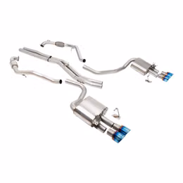 SSXAU1201, MILLTEK SSXAU1201 Cat-Back Exhaust, 2.5'' (Quad GT-100 Blue Titanium Trims) for AUDI S5 Sportback RHD (B9) 2017- in UAE, Dubai. Condition - new. Price 20,550 AED. Photo, seller contacts | AUTO.AE