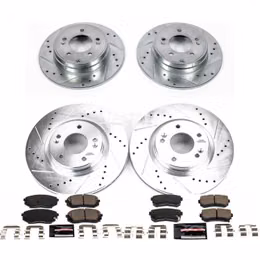 PWR-K7522, PowerStop Z23 Evolution Sport Brake Upgrade Kits for 2016-2020 OPTIMA, 2016-2019 SONATA - K7522 in UAE, Dubai. Condition - new. Price 1,740 AED. Photo, seller contacts | AUTO.AE