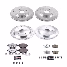 PWR-K7002-26, PowerStop Z26 Street Warrior Brake Upgrade Kits for 2014-2019 FIESTA - K7002-26 في الإمارات, دبي. Condition - new. Price 1,800 AED. Photo, seller contacts | AUTO.AE