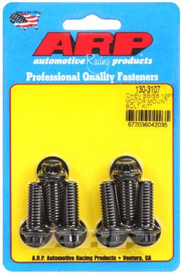 130-3107, ARP 130-3107 Motor Mount Bolt Kit for CHEVROLET V6 & V8 mount to block w/ energy suspension mounts. 12pt في الإمارات, دبي. Condition - new. Price 190 AED. Photo, seller contacts | AUTO.AE