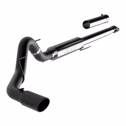 S5259BLK, MBRP S5259BLK Cat-Back 4" Armor BLK (Black-Coated Aluminized Steel / Single) for FORD F-150 2.7L / 3.5L EcoBoost 2015-2020 в ОАЭ, Дубай. Состояние - новое. Цена 6 020 AED. Фото, контакты продавца | AUTO.AE