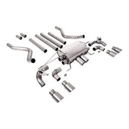 SSXLR185, MILLTEK SSXLR185 Cat-Back Exhaust, 2.76" (Brushed Titanium GT-90 Trims) for LAND ROVER Defender 110 P525 Non-OPF/GPF 2021- في الإمارات, دبي. Condition - new. Price 20,620 AED. Photo, seller contacts | AUTO.AE